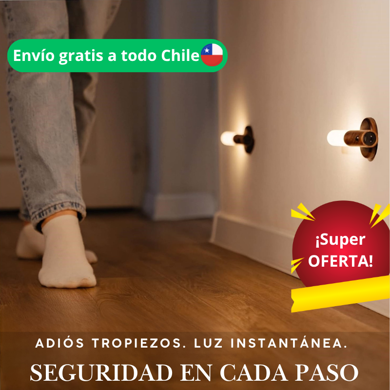 2 x Lámpara LED Inteligente con Sensor de Movimiento