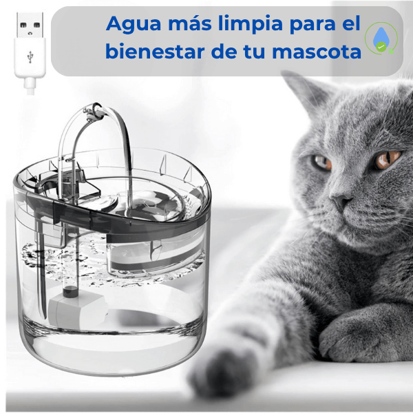 Fuente H2O Mascota - Agua fresca todo el día