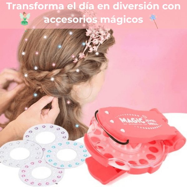 Gemas Mágicas para el Cabello - Convierte el peinado en un juego