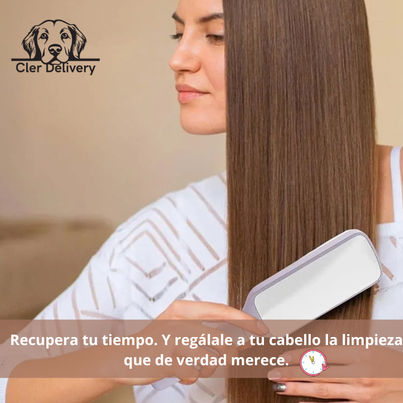 Cepillo Autolimpiante para el cabello: Bloombrush 💁🏻♀️