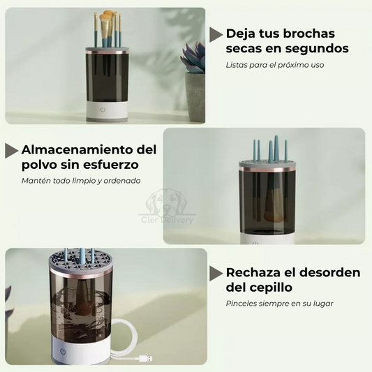 Limpiador de Brochas de Maquillaje