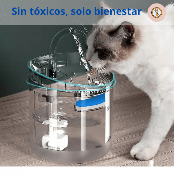 Fuente H2O Mascota - Agua fresca todo el día