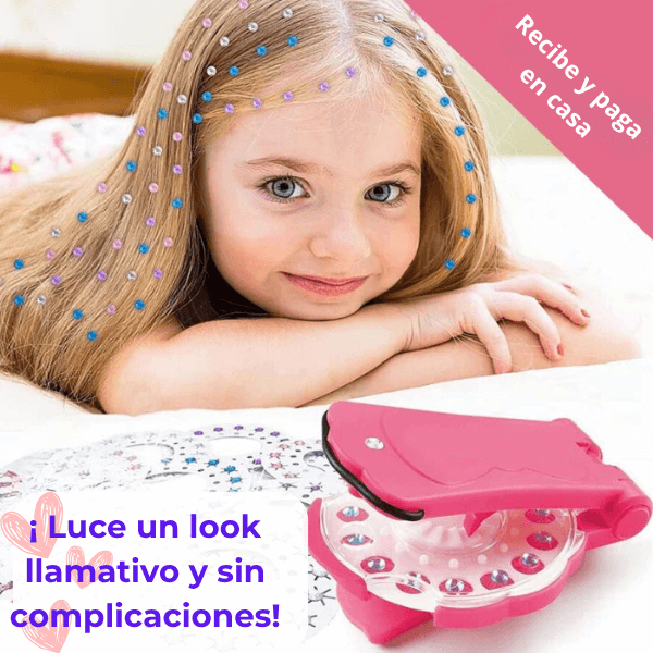 Gemas Mágicas para el Cabello - Convierte el peinado en un juego