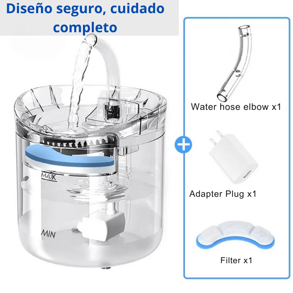 Fuente H2O Mascota - Agua fresca todo el día
