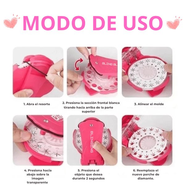 Gemas Mágicas para el Cabello - Convierte el peinado en un juego