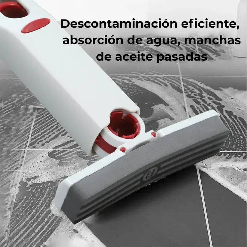 Mini Mopa Portátil - Limpieza sin esfuerzo con una sola mano