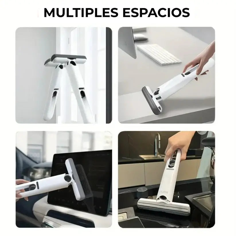 Mini Mopa Portátil - Limpieza sin esfuerzo con una sola mano