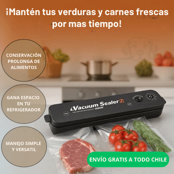 Sellador al Vacío Doméstico – Mantén tus alimentos frescos por más tiempo con facilidad