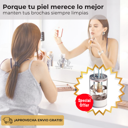 Limpiador de Brochas de Maquillaje