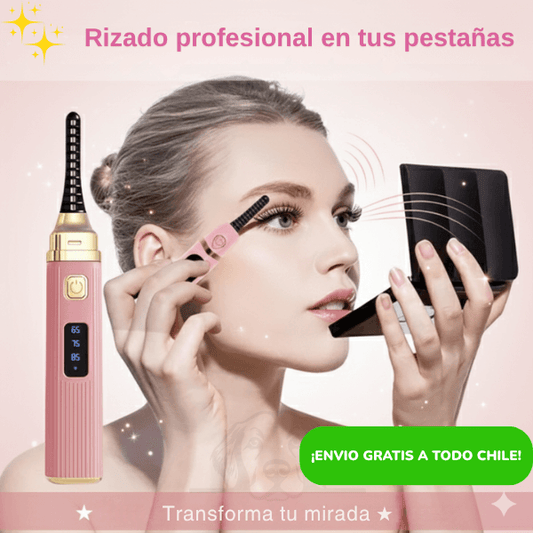 Encrespador eléctrico -Pestañas de impacto, sin pellizcos, sin quiebres. 🚀