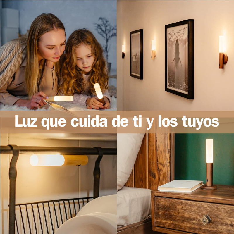 2 x Lámpara LED Inteligente con Sensor de Movimiento