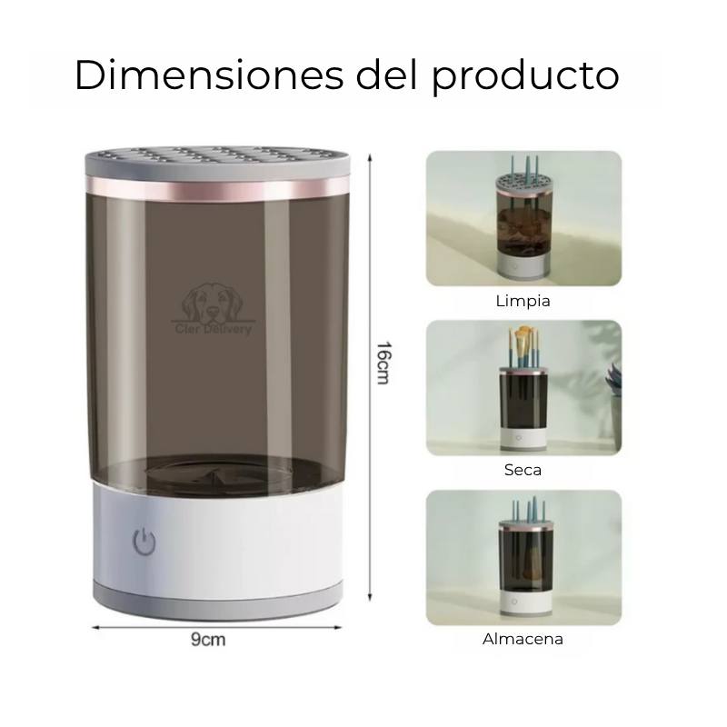 Limpiador de Brochas de Maquillaje