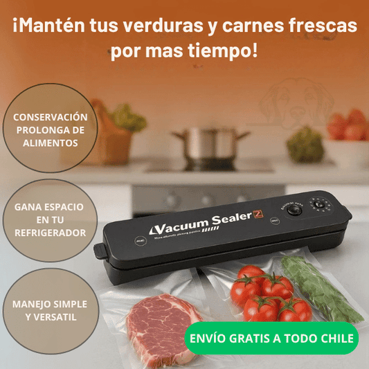 Sellador al Vacío Doméstico – Mantén tus alimentos frescos por más tiempo con facilidad